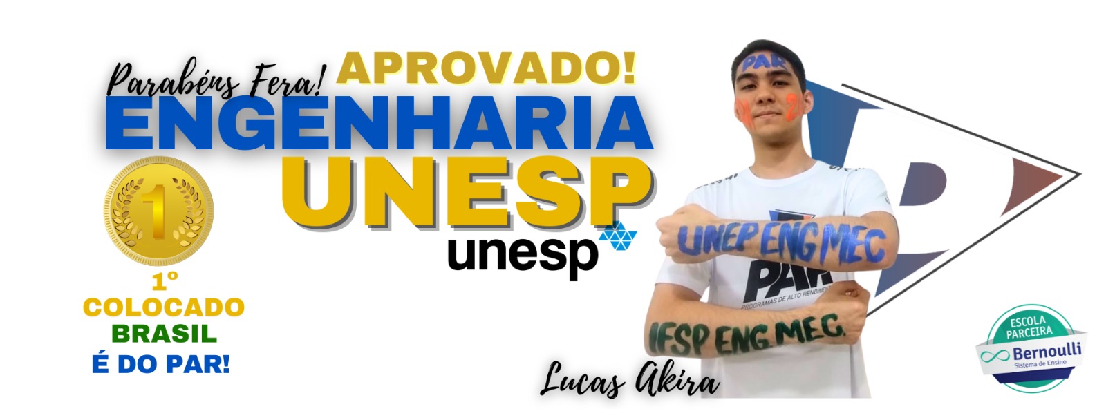 Lucas Akira — 1º Colocado Brasil — Engenharia UNESP